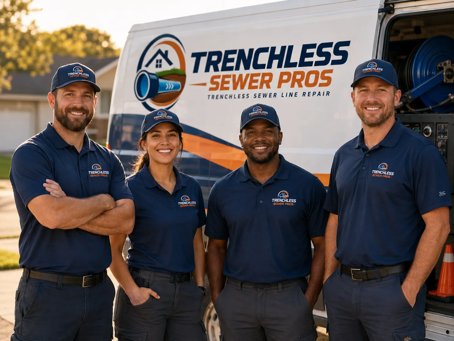 Trenchless Sewer Repair company in Palms, MI
